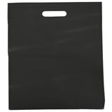 14" x 18" Black Reusable Handle Gift Shopping Bags