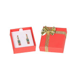 Red & Gold jewelry earring gift packaging boxes