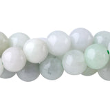 Jadeite Jade A Grade 6mm Round Beads – 15–16 Inch Strand