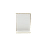 Beige Faux Suede Jewelry Earring / Pendant Stand