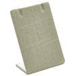 Grey Linen Jewelry Earring / Pendant Stand