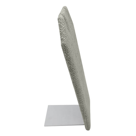 Grey Linen Jewelry Earring / Pendant Stand