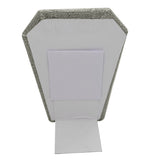 Grey Linen Jewelry Earring / Pendant Stand