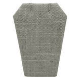 Grey Linen Jewelry Earring / Pendant Stand