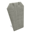 Grey Linen Jewelry Earring / Pendant Stand
