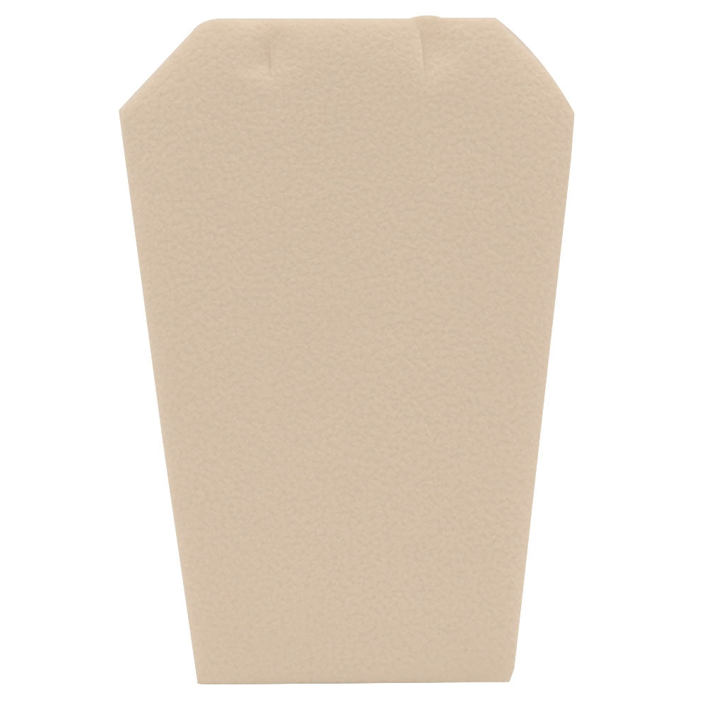 Beige Faux Suede Jewelry Earring / Pendant Stand
