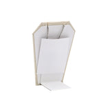 Beige Faux Suede Jewelry Earring / Pendant Stand