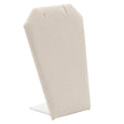 Beige Faux Suede Jewelry Earring / Pendant Stand