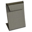 Steel Grey Leatherette Jewelry Earring Display Stand