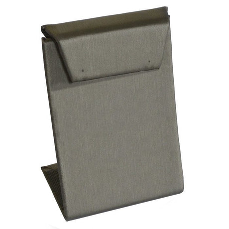 Steel Grey Leatherette Jewelry Earring Display Stand