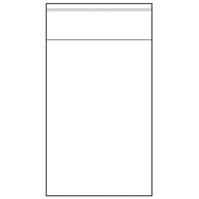 10&quot; x 17&quot; Large Self Adhesive Plastic Bags