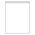 Ultra Clear OPP Bags with Self-Adhesive Seal 8' x 10"