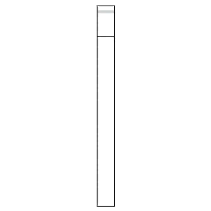 1&quot; x 10&quot; clear plastic opp packaging gift bag