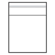 Ultra Clear OPP Bags with Self-Adhesive Seal 3" x 3"