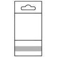 3&quot; x 3&quot; Hanging Adhesive Plastic Bags