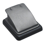 Steel Grey Leatherette Jewelry Pendant or Earring Display Stand
