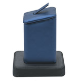 Blue Leatherette Jewelry Ring Display Stand 2-3/8" Tall