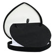 Black Flocked Velour Jewelry Necklace Boxes 