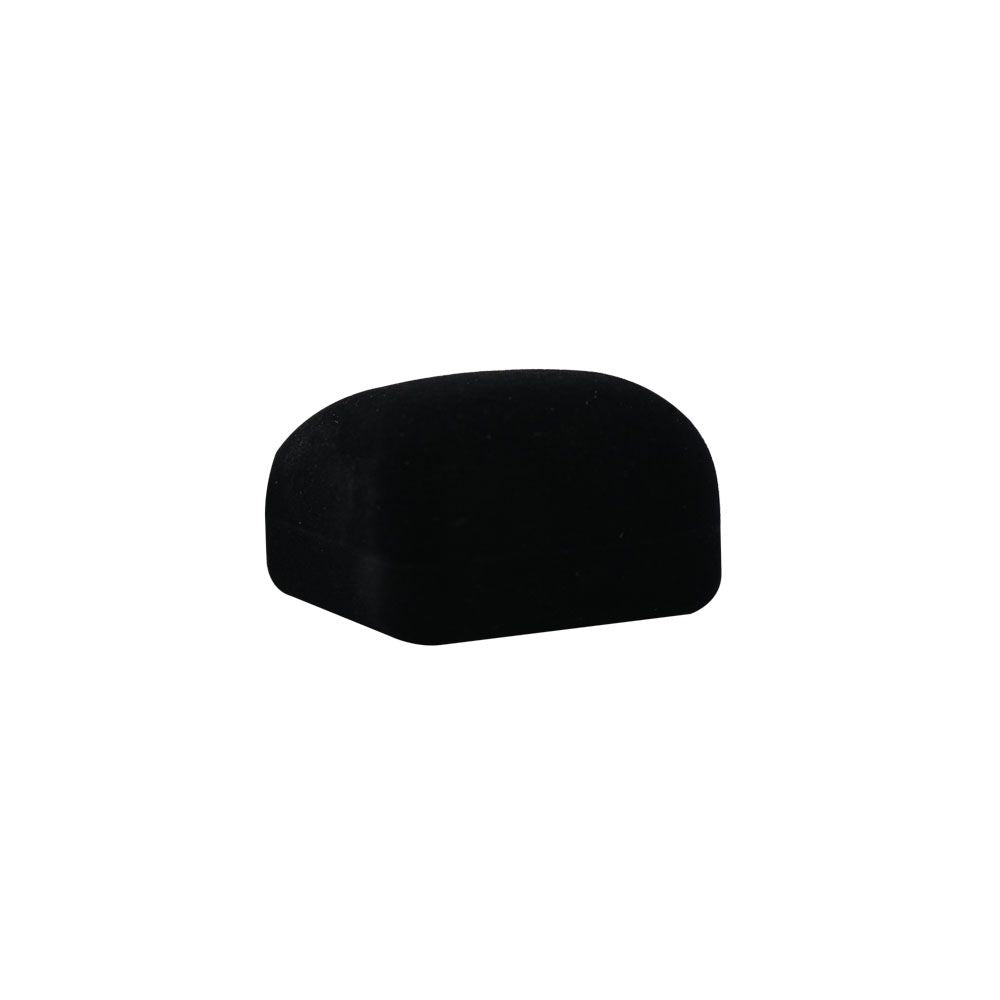 Black Flocked Velour Jewelry Earring Boxes