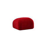 Red Flocked Velour Jewelry Earring Boxes