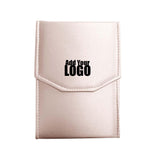 Champagne Pink Jewelry Necklace Presentation Display Folder