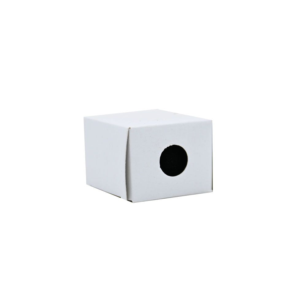 Black Flocked Velour Heart Shaped Jewelry Ring Boxes 