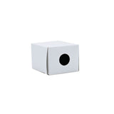 Black Flocked Velour Heart Shaped Jewelry Ring Boxes 