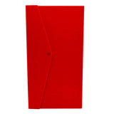 Red Velvet Tri-Fold Long Necklace & Earring Presentation Box