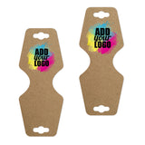 Kraft Folding Necklace / Bracelet Card 2-1/2" x 5"