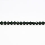Green Goldstone Faceted Round Beads 4mm - 15" Strand