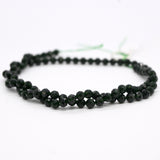 Green Goldstone Faceted Round Beads 4mm - 15" Strand