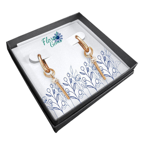 Earring Hoop Insert Box #33