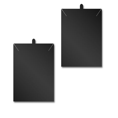 Black Necklace Insert Card 2" x 3"