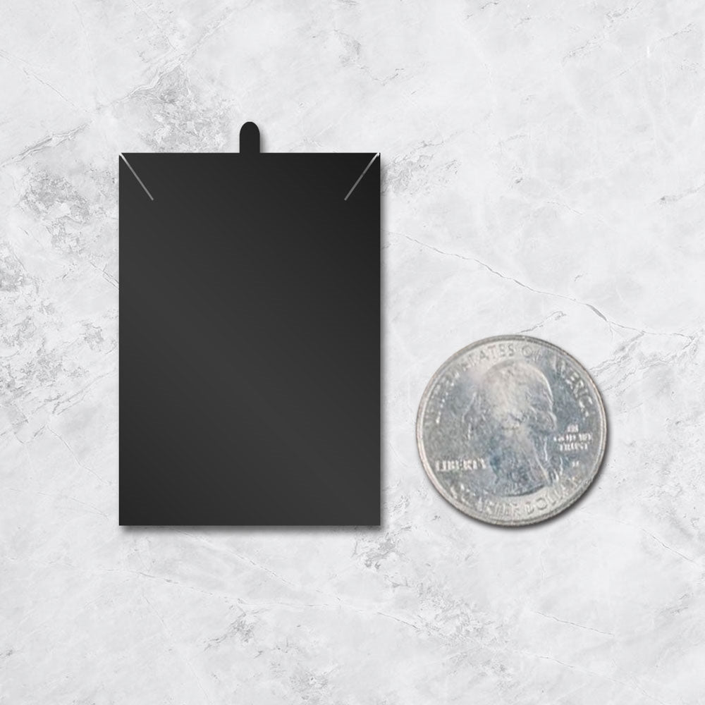 Black Necklace Insert Card 2" x 3"