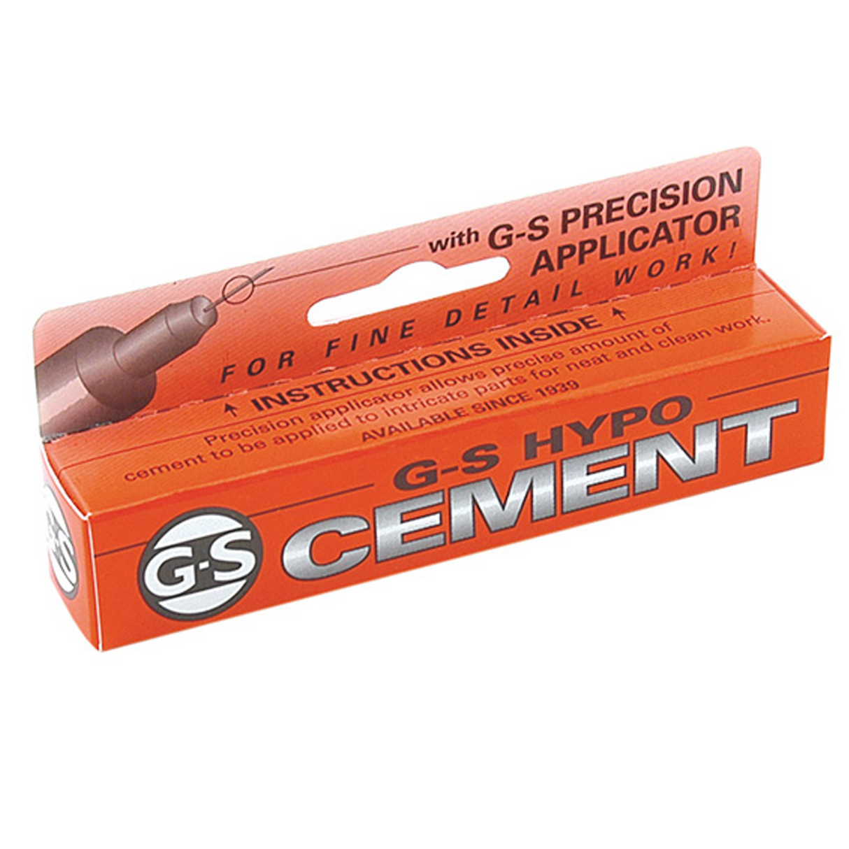 G-S Hypo Cement – Precision Jewelry Adhesive with Fine-Tip Applicator
