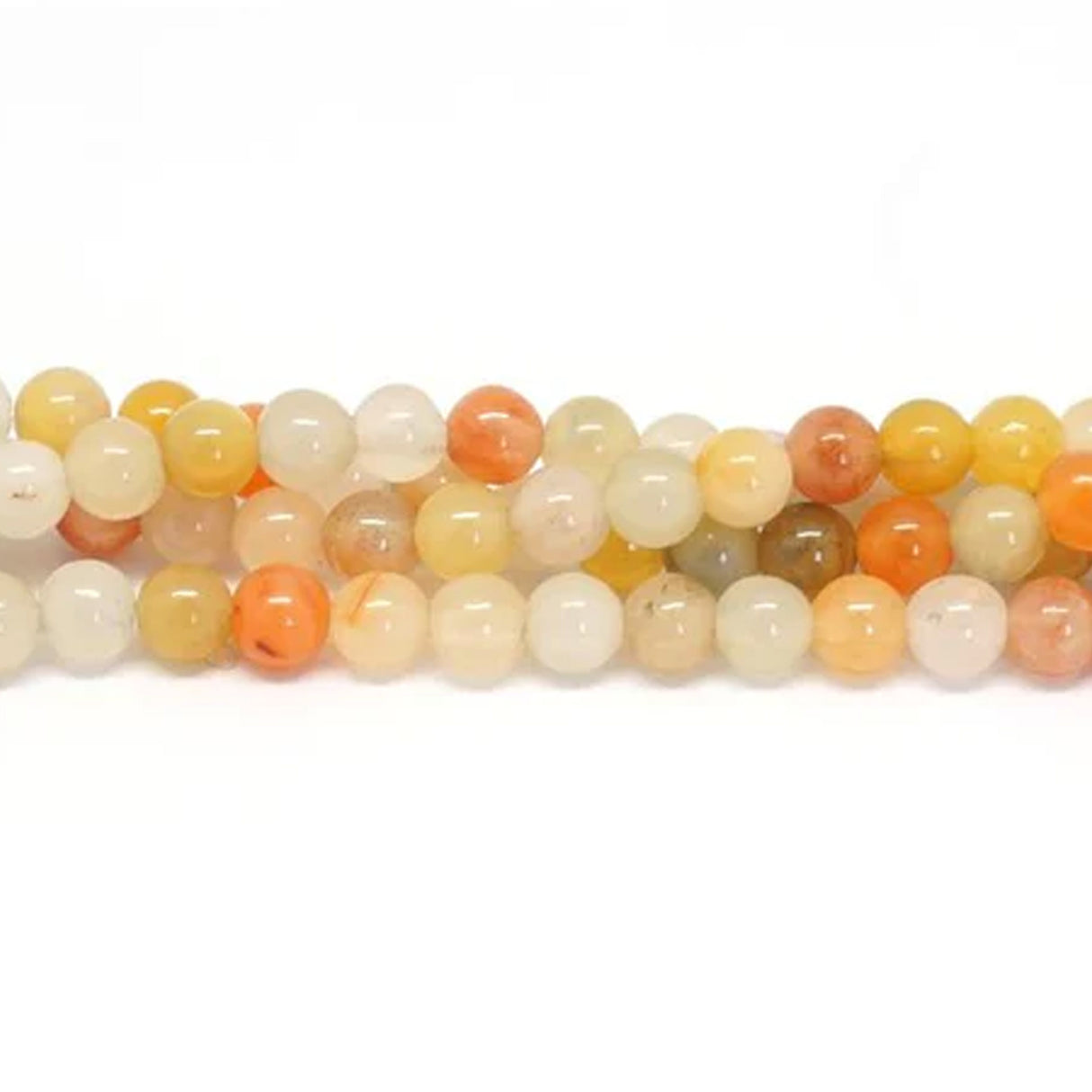 Rainbow Jade Nephrite Beads – 4mm Round | 15–16 Inch Strand