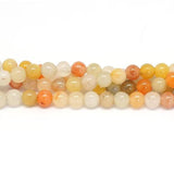 Rainbow Jade Nephrite Beads – 4mm Round | 15–16 Inch Strand