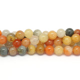 Rainbow Jade Nephrite Beads – 6mm Round | 15–16 Inch Strand