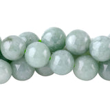 Jadeite Jade 6mm Round Beads – Soft Green – 15–16 Inch Strand