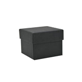 Navy Blue Leatherette Jewelry Earring Gift Boxes