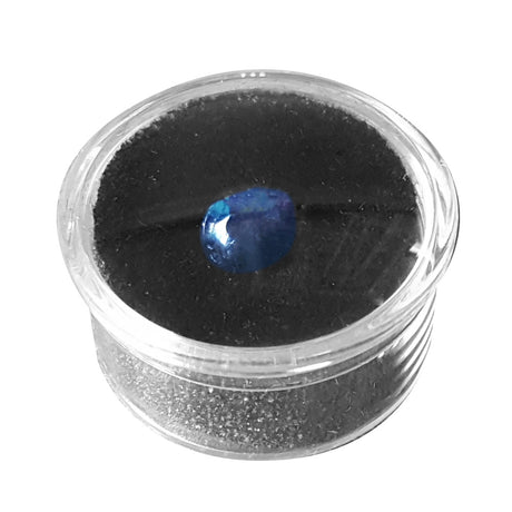 Acrylic Jar with Black Foam Gemstone Jar