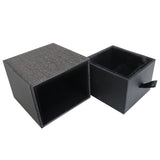 Metallic Grey Slider Ring Box