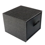 Metallic Grey Slider Ring Box
