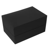 Midnight Black Velvet Ring Box