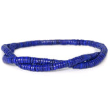 Lapis Lazuli Heishi Beads 4 mm – Natural Afghan | Badakhshan