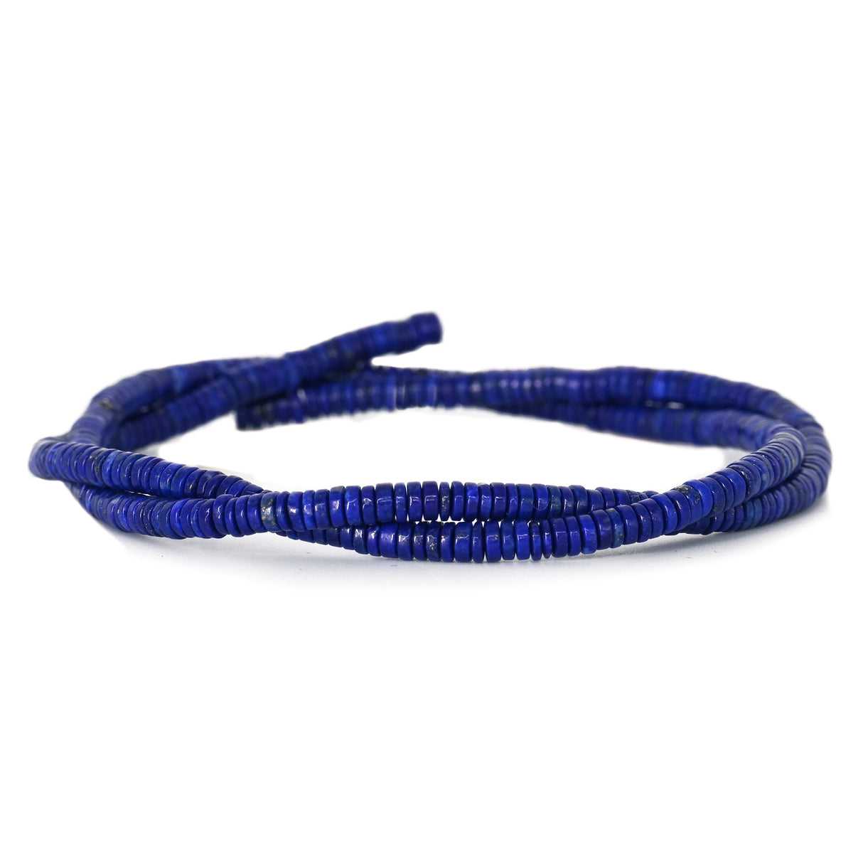 Lapis Lazuli Heishi Beads 3 mm – Natural Afghan | Badakhshan