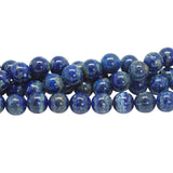 Lapis Lazuli Round Beads 10mm A Grade | Natural Gemstone Strand