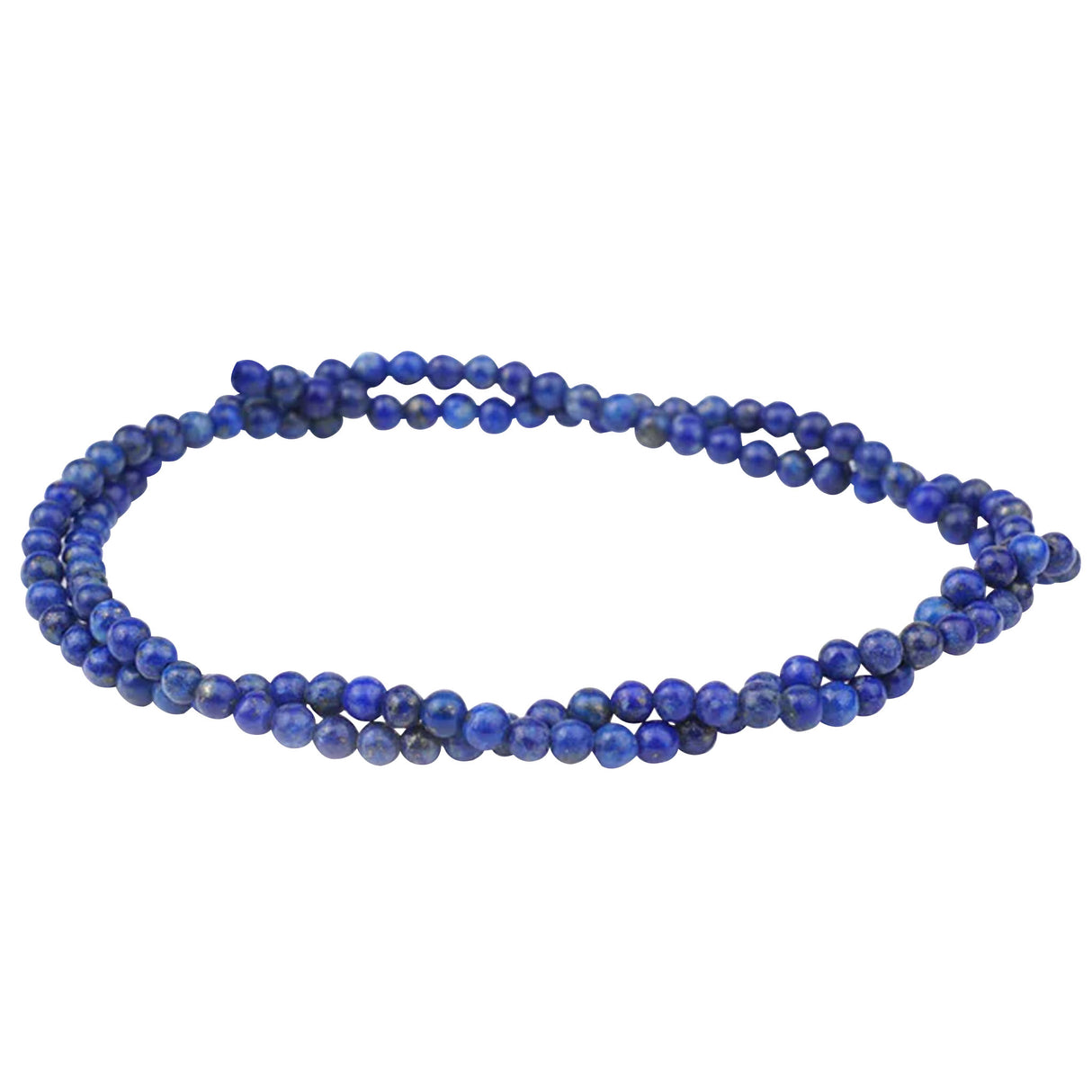 Lapis Lazuli Round Beads 4mm A Grade | Natural Gemstone Strand