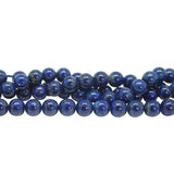 Lapis Lazuli Round Beads 4mm A Grade | Natural Gemstone Strand