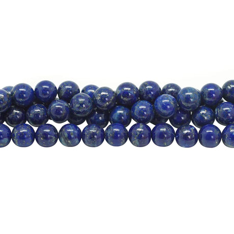 Lapis Lazuli Round Beads 6mm A Grade | Natural  Gemstone Strand